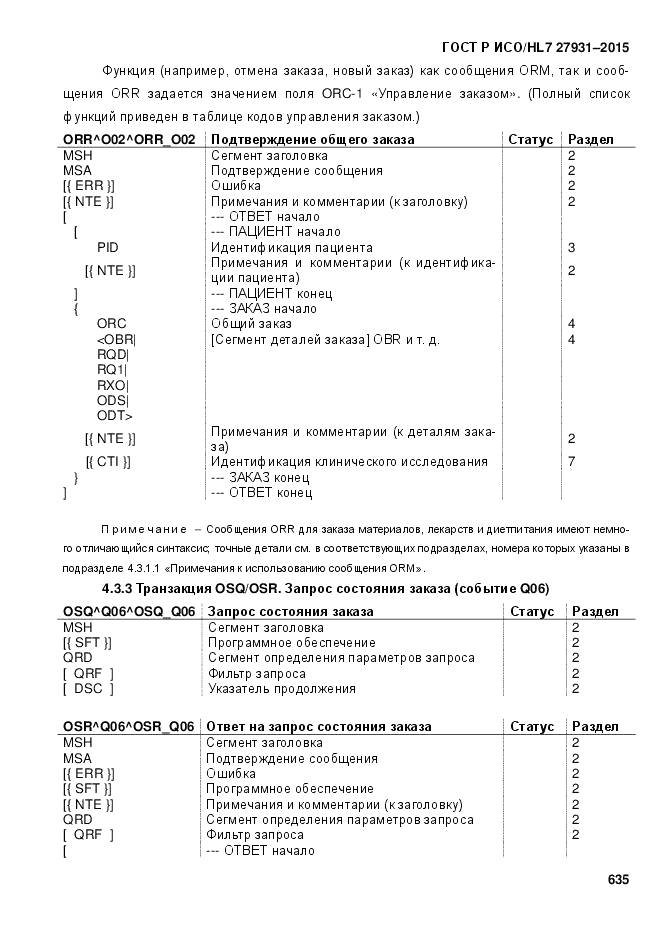 ГОСТ Р ИСО/HL 7 27931-2015, страница 642